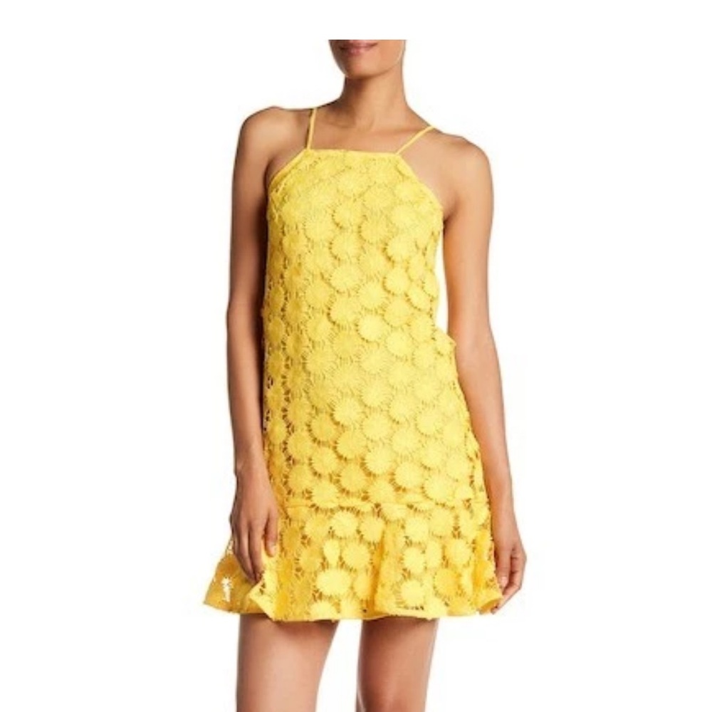 Trina Turk Rio Havana crochet eyelet dress